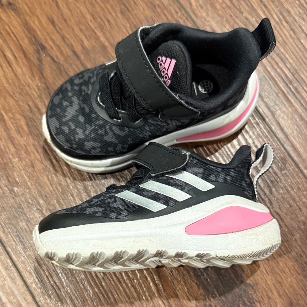 adidas Kids Sneakers Black and Pink